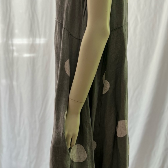 NWT! Lands Downunder linen dress made in Italy. One Size fits most. Relaxed fit - Picture 3 of 7